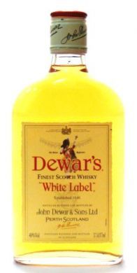 Dewar's " White Label " Finest Scotch Whisky - 375 ml (40% vol)