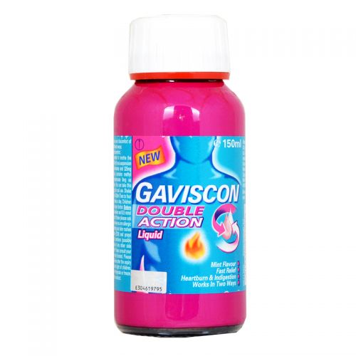 Gaviscon Double Action Liquid Mint Flavour- 150ml